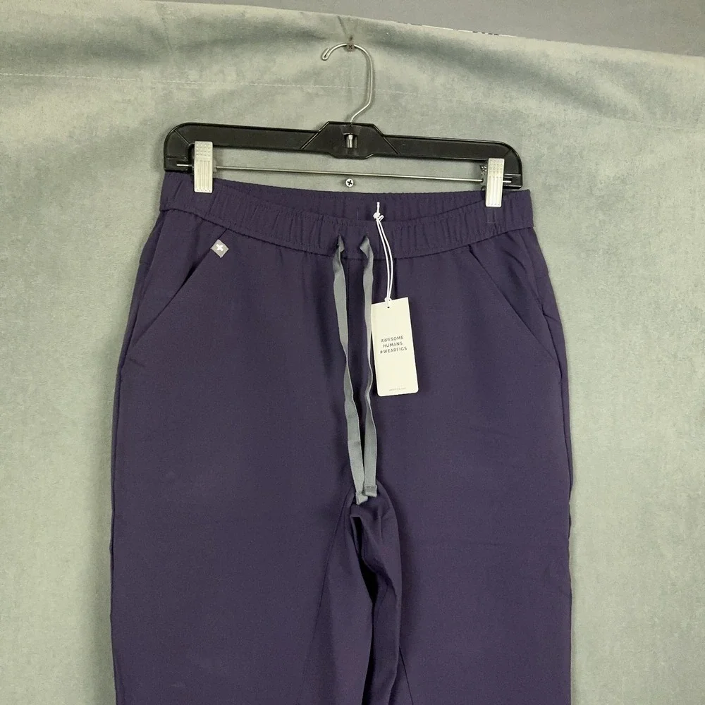 Figs Tansen Jogger 2.0 Scrub Pants Mens Size Small Purple Shadow NWT
